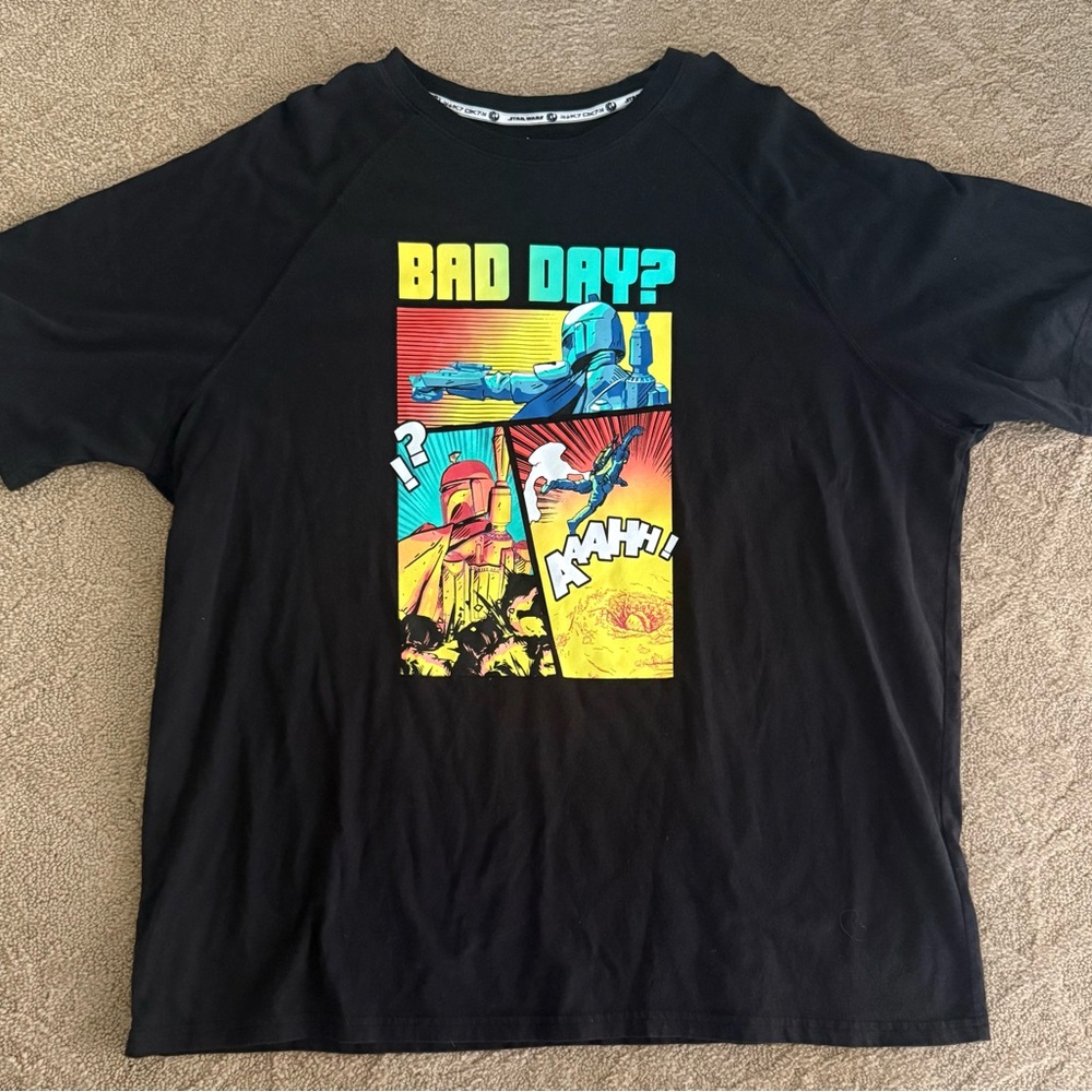 Disney Parks Star Wars Boba Fett "Bad Day?" T-shirt